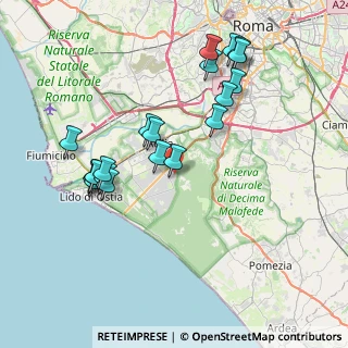 Mappa Via Tommaso Traetta, 00124 Roma RM, Italia (8.2035)