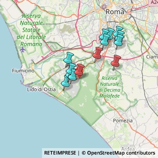 Mappa Via Tommaso Traetta, 00124 Roma RM, Italia (6.63571)