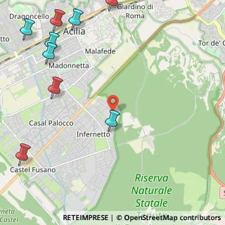 Mappa Via Tommaso Traetta, 00124 Roma RM, Italia (3.70455)