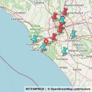 Mappa Via Nicomaco, 00125 Roma RM, Italia (15.79091)