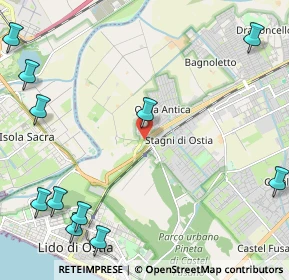 Mappa 00100 Ostia Antica RM, Italia (3.41818)