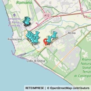Mappa Via Gesualdo, 00100 Ostia Antica RM, Italia (3.85313)