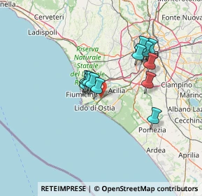 Mappa Via Gesualdo, 00100 Ostia Antica RM, Italia (11.50769)