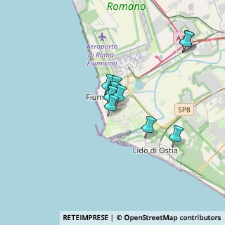 Mappa Via Gianfranco Gazzana Priaroggia, 00054 Fiumicino RM, Italia (2.70636)
