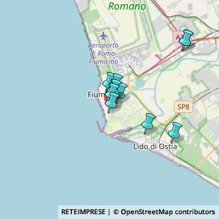 Mappa Via Vistola, 00054 Fiumicino RM, Italia (2.77364)
