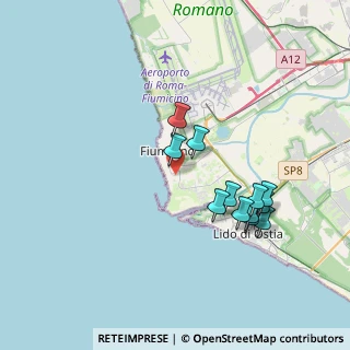 Mappa Via Vistola, 00054 Fiumicino RM, Italia (3.65667)