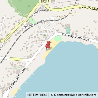 Mappa Via Spiaggia del Lago, 00040 Castel Gandolfo RM, Italia, 00040 Castel Gandolfo, Roma (Lazio)