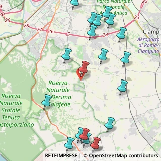 Mappa Via Agerola, 00134 Roma RM, Italia (5.9675)