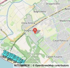 Mappa Via Domenico Mustilli, 00124 Roma RM, Italia (4.34583)