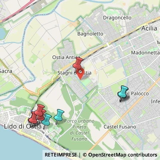 Mappa Via Domenico Mustilli, 00124 Roma RM, Italia (3.02364)
