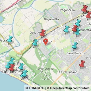 Mappa Via Domenico Mustilli, 00124 Roma RM, Italia (3.63895)