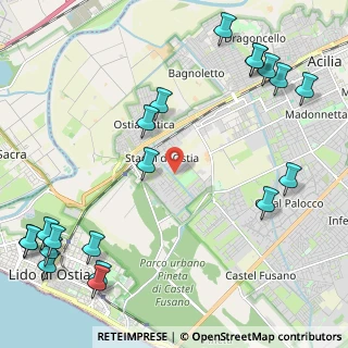 Mappa Via Domenico Mustilli, 00124 Roma RM, Italia (3.2985)