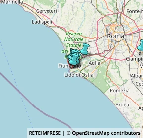 Mappa Via Antonio Angeloni, 00054 Fiumicino RM, Italia (16.24286)