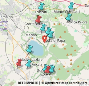 Mappa Strada Vicinale dei Colli, 00046 Grottaferrata RM, Italia (4.67462)