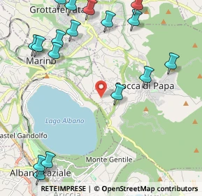 Mappa Strada Vicinale dei Colli, 00046 Grottaferrata RM, Italia (3.04824)