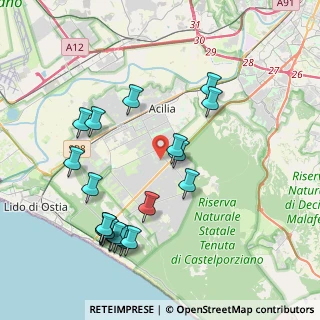 Mappa Via Aristonida, 00124 Roma RM, Italia (4.587)