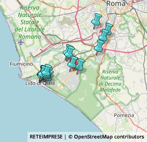 Mappa Via Pindaro, 00124 Roma RM, Italia (6.336)