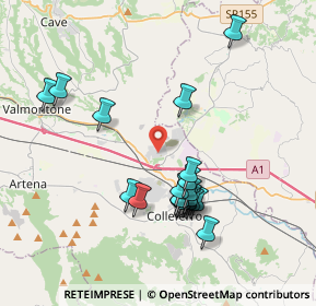 Mappa Via Domenico Perfumo, 00038 Colleferro RM, Italia (3.881)