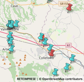 Mappa Via Domenico Perfumo, 00038 Colleferro RM, Italia (6.019)