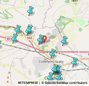 Mappa Via Domenico Perfumo, 00038 Colleferro RM, Italia (2.8955)