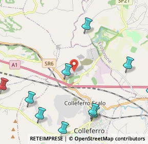 Mappa Via Domenico Perfumo, 00038 Colleferro RM, Italia (3.21818)