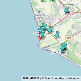 Mappa Via Giorgio Rodocanacchi, 00054 Fiumicino RM, Italia (3.44692)