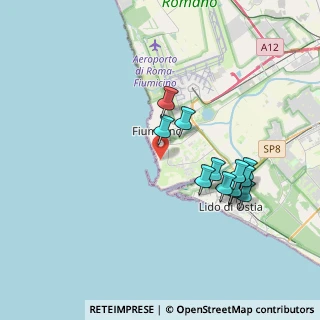 Mappa Via Giorgio Rodocanacchi, 00054 Fiumicino RM, Italia (3.73)