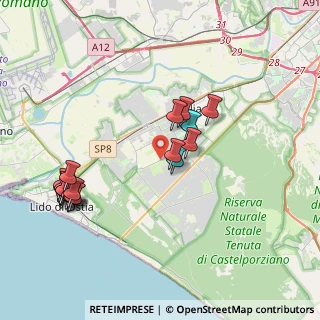Mappa Via dei Pescatori, 00124 Roma RM, Italia (4.5765)