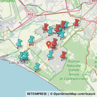Mappa Via dei Pescatori, 00124 Roma RM, Italia (3.791)