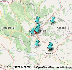 Mappa Contrada valle salice -bivio Isernia, 67031 Castel di Sangro AQ, Italia (10.53667)