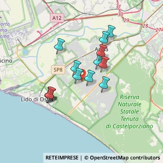 Mappa Via Ermogene, 00124 Roma RM, Italia (3.08)