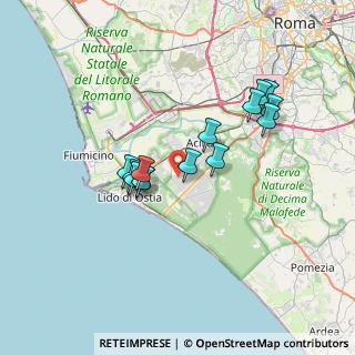 Mappa Via Ermogene, 00124 Roma RM, Italia (6.29357)