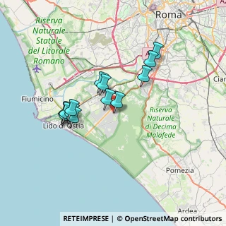 Mappa Via Ermanno Wolf Ferrari, 00124 Roma RM, Italia (6.37929)