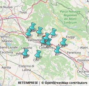 Mappa Lotto, 00034 Colleferro RM, Italia (10.47083)