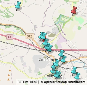 Mappa Località Piombinara, 00038 Colleferro RM, Italia (2.55875)