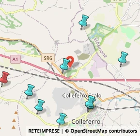 Mappa Località Piombinara, 00038 Colleferro RM, Italia (3.17364)