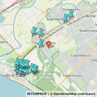 Mappa Via Federico Bazzini, 00124 Roma RM, Italia (2.97111)