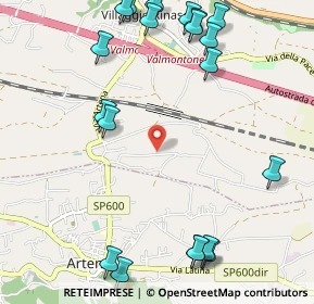 Mappa Via Colle Santo Giudico, 00038 Valmontone RM, Italia (1.5075)