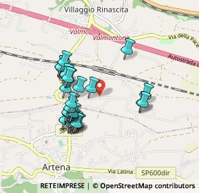 Mappa Via Colle Santo Giudico, 00038 Valmontone RM, Italia (0.84483)