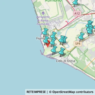 Mappa Via Michele Baruffetti, 00054 Fiumicino RM, Italia (4.97353)
