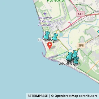 Mappa Via Michele Baruffetti, 00054 Fiumicino RM, Italia (4.64083)