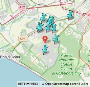 Mappa Via Ipponatte, 00124 Roma RM, Italia (3.16)