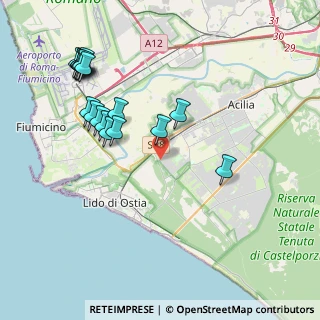 Mappa Via Luigi Pernier, 00124 Roma RM, Italia (4.59529)