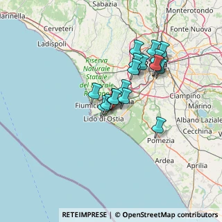 Mappa Via Luigi Pernier, 00124 Roma RM, Italia (11.805)