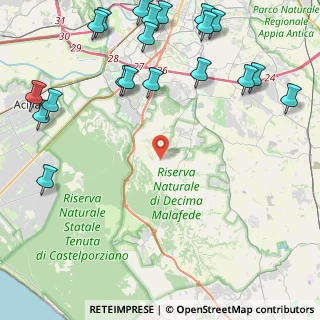 Mappa Via del Casale della Caccia, 00128 Roma RM, Italia (6.53)