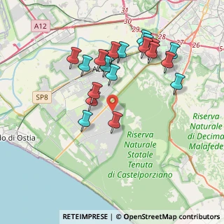 Mappa Via Antonio Scontrino, 00124 Roma RM, Italia (3.9305)