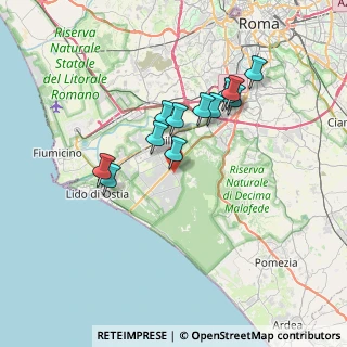Mappa Via Antonio Scontrino, 00124 Roma RM, Italia (6.345)