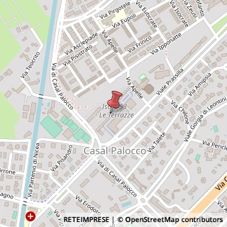 Mappa Via Giuseppe Barbaroux, 9, 00124 Roma, Roma (Lazio)