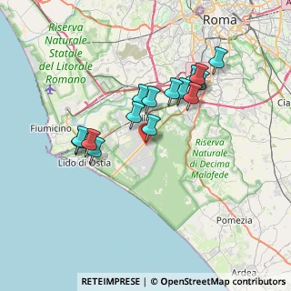 Mappa Via Gian Francesco Malipiero, 00124 Roma RM, Italia (6.714)