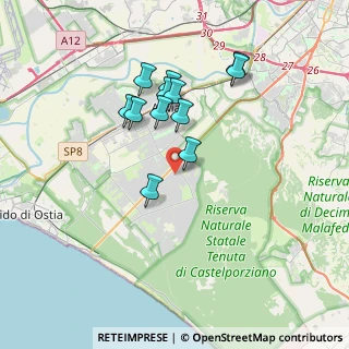 Mappa Via Gian Francesco Malipiero, 00124 Roma RM, Italia (3.325)